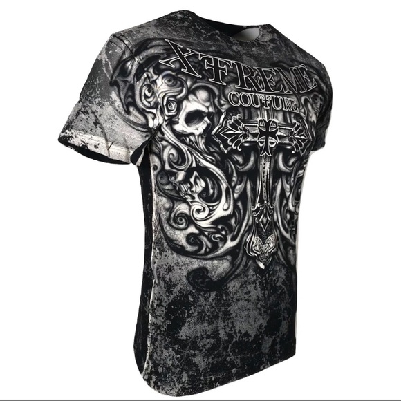 XTREME COUTURE by AFFLICTION Men T-Shirt HADES - Picture 8 of 8